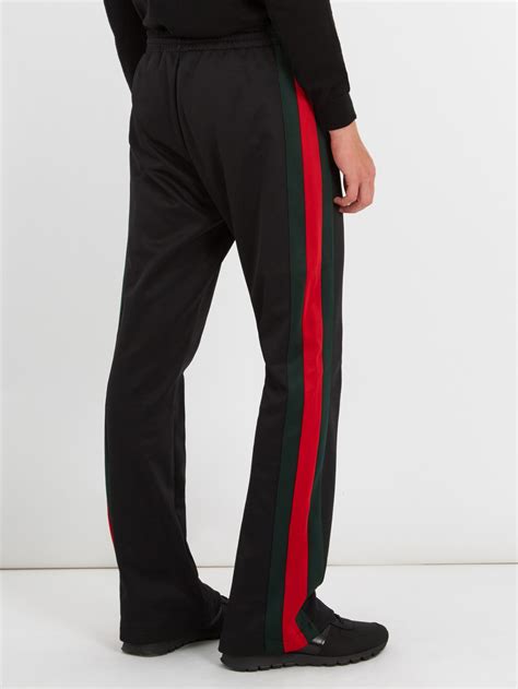 gucci track pants shiny men|gucci style track pants.